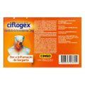 PASTILHA DE GARGANTA CIFLOGEX 3 MG LARANJA COM 12 PASTILHAS