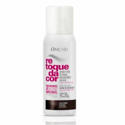 Spray Para Retoque De Raíz Amend Castanho Escuro 50g