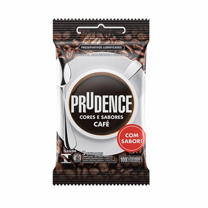 PRESERVATIVO PRUDENCE CAFÉ COM 3