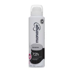Desodorante Aerossol Antitranspirante Monange Feminino Invisível 150ml