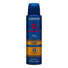 DESODORANTE AEROSSOL ANTITRANSPIRANTE MASCULINO BOZZANO EXTREME SPORT 150ML
