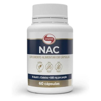 NAC 600MG VITAFOR 60 CÁPSULAS