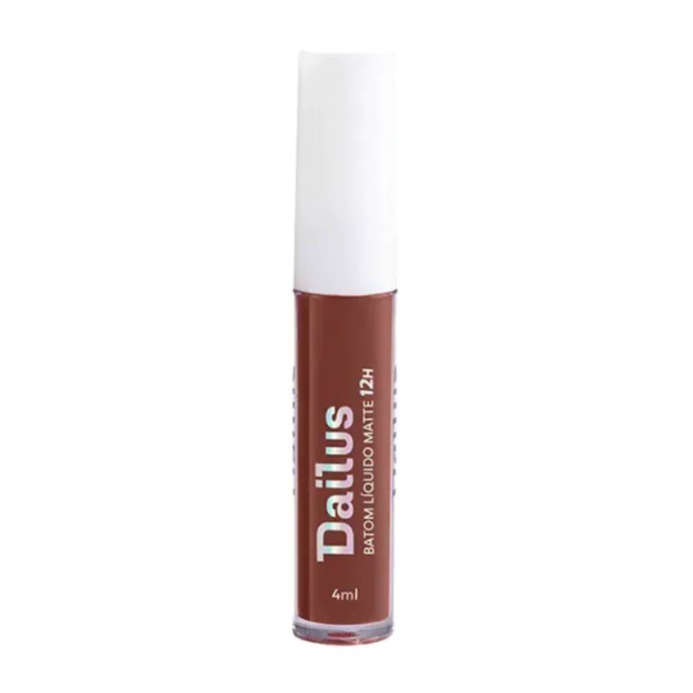 Batom Liquido Matte Dailus 12hrs Cappuccino 4ml