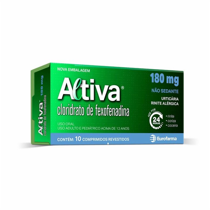 Altiva 180mg Eurofarma 10 Comprimidos PanVel Farmácias