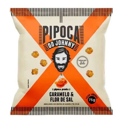 PIPOCA DO JOHNNY CARAMELO E FLOR DE SAL 75G
