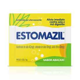 ANTIÁCIDO ESTOMAZIL PÓ EFERVESCENTE ABACAXI SACHÊS 5G