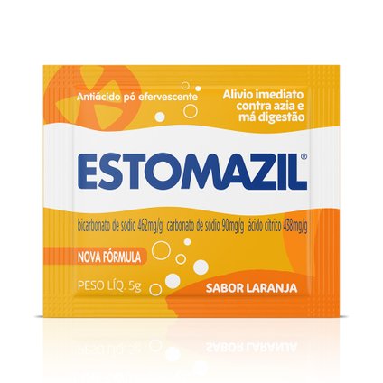 ANTIÁCIDO ESTOMAZIL PÓ EFERVESCENTE LARANJA 5G