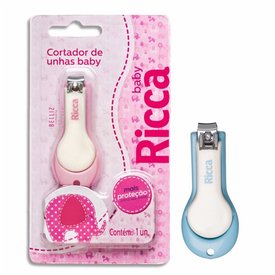 CORTADOR DE UNHAS BABY RICCA ROSA