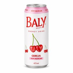 Energético Baly Cereja Sem Açúcar 473ml