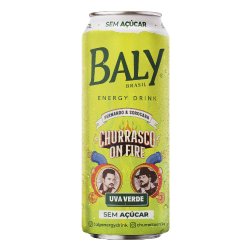 Energético Baly Uva Verde Sem Açúcar 473ml
