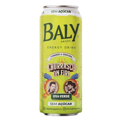 ENERGÉTICO BALY UVA VERDE SEM AÇÚCAR 473ML