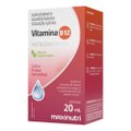VITAMINA B12 METILCOBALAMINA MAXINUTRI SABOR FRUTAS VERMELHAS 20 ML