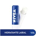 Kit Nivea Hidratante Labial Original Care Hidratação Profunda 4,8G + Hidratante Labial Morango Shine 4,8 G