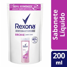 SABONETE LÍQUIDO REFIL REXONA ÁGUA DE ROSAS 200ML