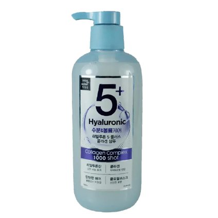 SHAMPOO MISE EN SCENE 5+ HYALURONIC COLLAGEN COMPLEX 1000 SHOT 700G