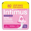 PROTETOR DIÁRIO INTIMUS LONGO EXTRA PROTEÇÃO COM PERFUME 80 UNIDADES