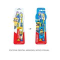 KIT ESCOVA DENTAL INFANTIL EXTRA MACIA COLGATE SMILES MINIONS 6+ ANOS 2 UNIDADES