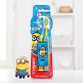 KIT ESCOVA DENTAL INFANTIL EXTRA MACIA COLGATE SMILES MINIONS 6+ ANOS 2 UNIDADES