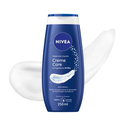 SABONETE LÍQUIDO NIVEA CREME CARE 250ML
