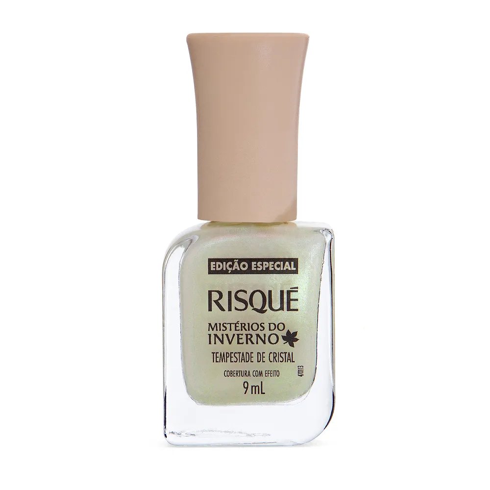 Esmalte Risque Mistérios Do Inverno Tempestade De Cristal 9ml