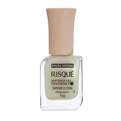 ESMALTE RISQUE MISTÉRIOS DO INVERNO TEMPESTADE DE CRISTAL 9ML