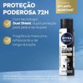 DESODORANTE AEROSSOL NIVEA MEN BLACK & WHITE INVISIBLE EPIC NIGHT 150ML