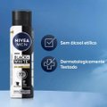 DESODORANTE AEROSSOL NIVEA MEN BLACK & WHITE INVISIBLE EPIC NIGHT 150ML