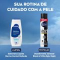 DESODORANTE AEROSSOL NIVEA MEN BLACK & WHITE INVISIBLE EPIC NIGHT 200ML