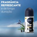 DESODORANTE ROLL-ON NIVEA MEN BLACK & WHITE INVISIBLE EPIC NIGHT 50ML