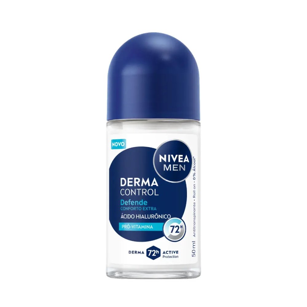 Desodorante Roll-on Nivea Men Derma Control Defende 50ml