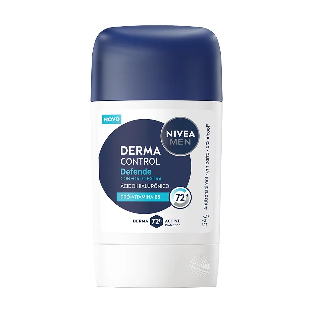 Desodorante Em Stick Nivea Men Derma Control Defende 54g