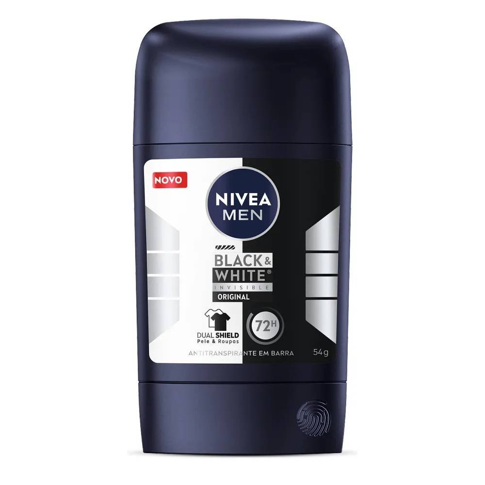 Desodorante Em Stick Nivea Men Black & White Original 54g
