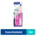 ESCOVA INTERDENTAL PANVEL 0,4MM COM 4 UNIDADES