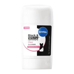 Desodorante Em Stick Nivea Black & White Invisible Clear 54g