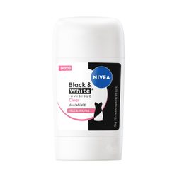 Desodorante Em Stick Nivea Black & White Invisible Clear 54g