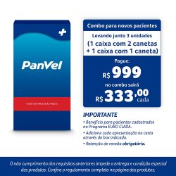 Ozivy 1mg Semaglutida 3ml 2 Canetas Injetáveis + 8 Agulhas Geladeira