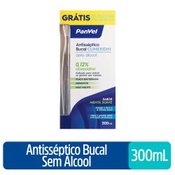 Enxaguatório Bucal Clinexidin Panvel S/ Alcool 300ml