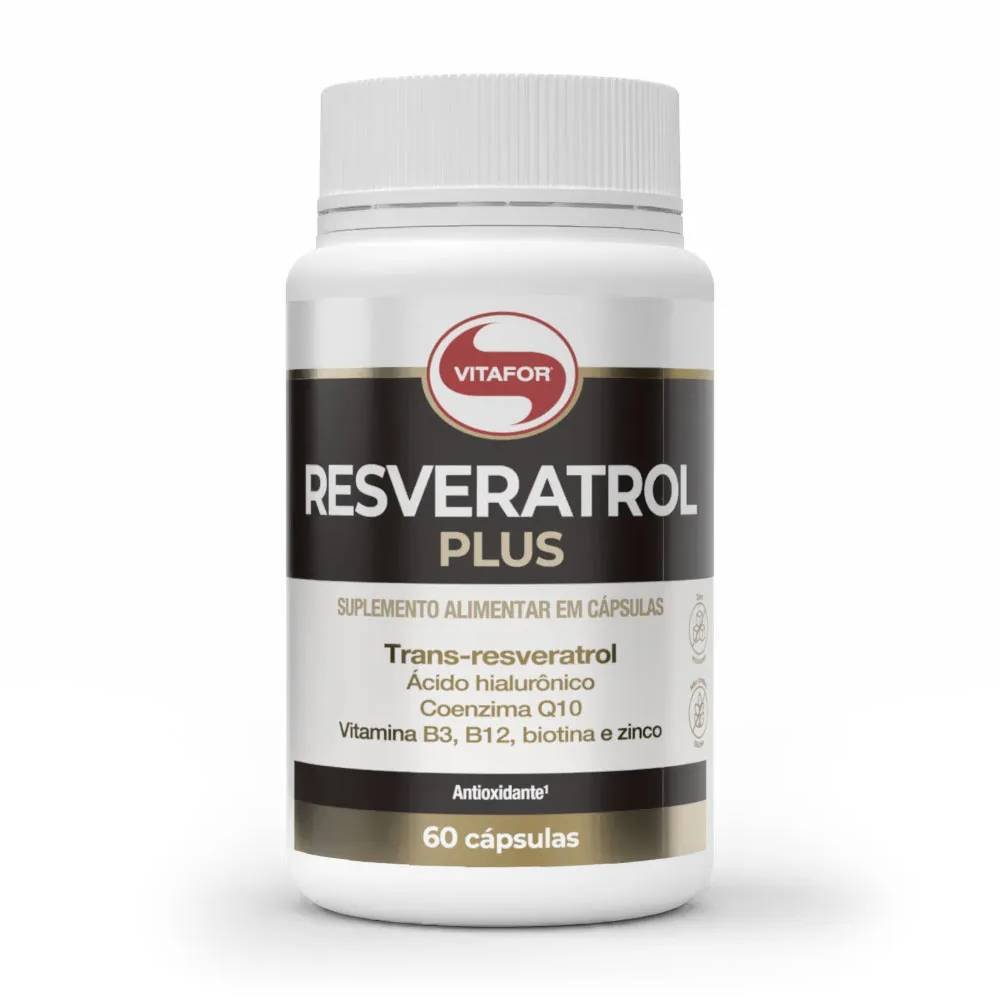 Resveratrol Plus Vitafor 60 Cápsulas