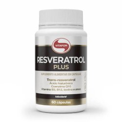 Resveratrol Plus Vitafor 60 Cápsulas