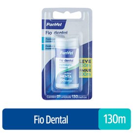 FIO DENTAL PANVEL LEVE 130M PAGUE 100M