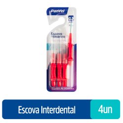 Escova Interdental Panvel 0,5mm Com 4 Unidades