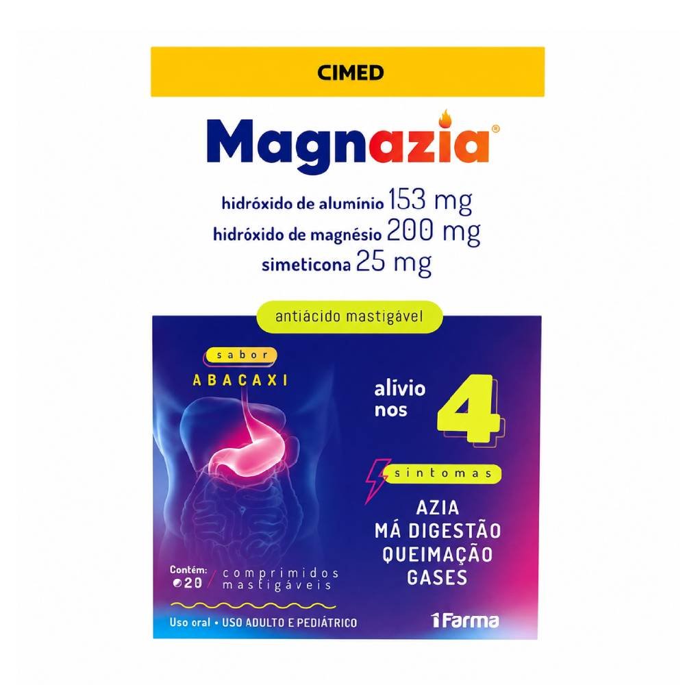 Magnazia 20 Comprimidos Mastigaveis