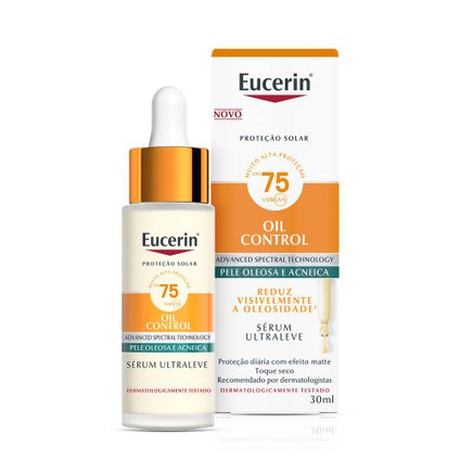 PROTETOR SOLAR FACIAL EUCERIN OIL CONTROL SÉRUM FPS75 30ML