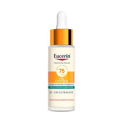 PROTETOR SOLAR FACIAL EUCERIN OIL CONTROL SÉRUM FPS75 30ML
