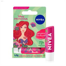 Hidratante Labial Nivea Disney Ariel Melancia 4,8g