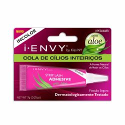 Cola Para Cílios Postiços Longa Duração16h Aloevera Kiss Ny Inc