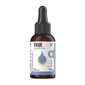 SUPLEMENTO ALIMENTAR TRUE SOURCE LIQUID IRON PLUS MORANGO 30ML