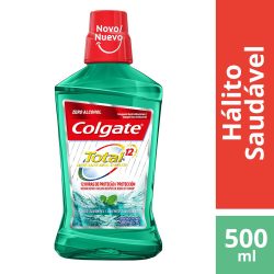 Enxaguatorio Bucal Colgate Total12 Halito Saudavel 500ml