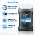 DESODORANTE EM STICK DOVE MEN+CARE PROTEÇÃO TOTAL 45G