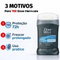 DESODORANTE EM STICK DOVE MEN+CARE PROTEÇÃO TOTAL 45G